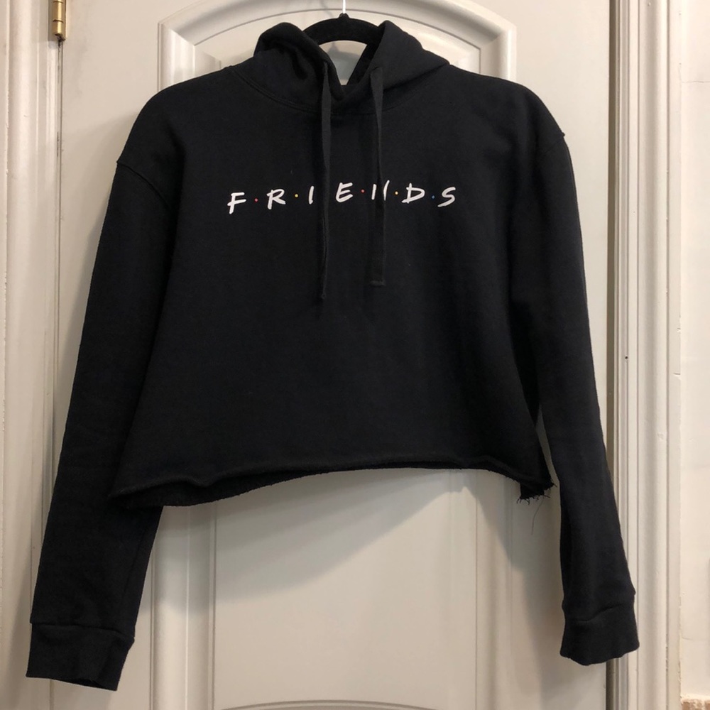 🌷CROPPED FRIENDS HOODIE